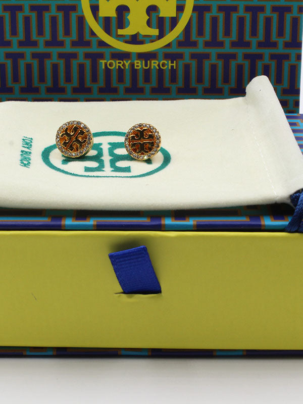 حلق توري بورش سيركل لوقو صغير حلق tory burch