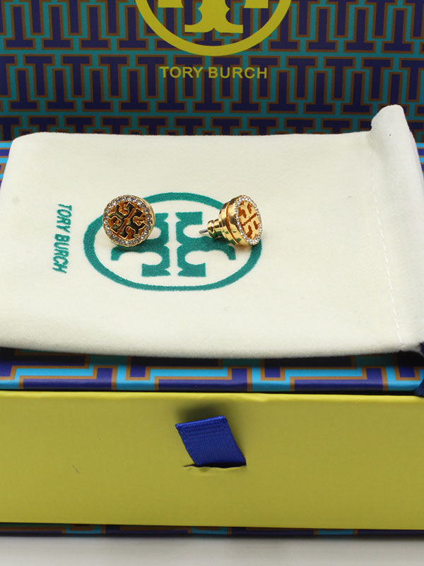 حلق توري بورش سيركل لوقو صغير حلق tory burch