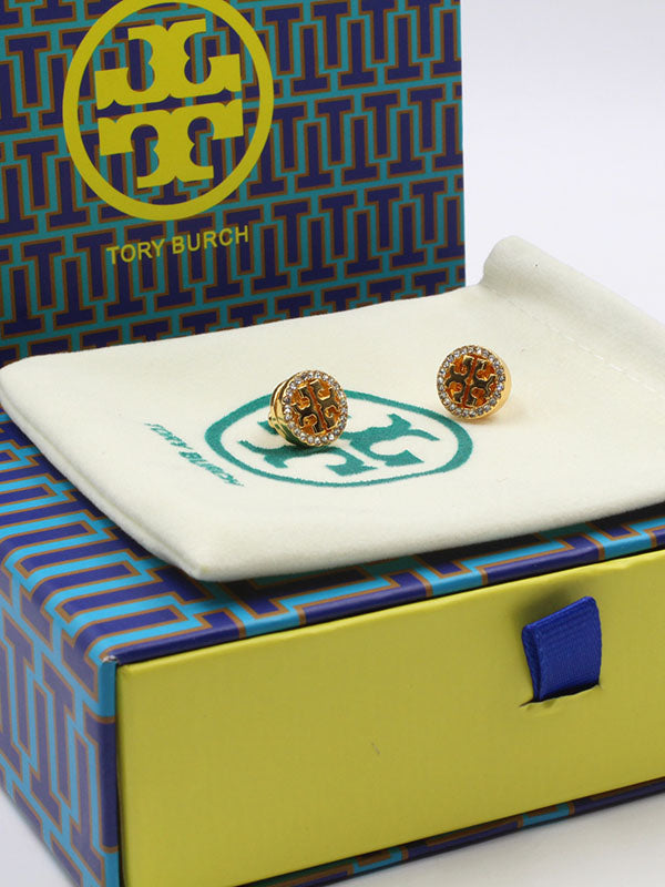 حلق توري بورش سيركل لوقو صغير حلق tory burch