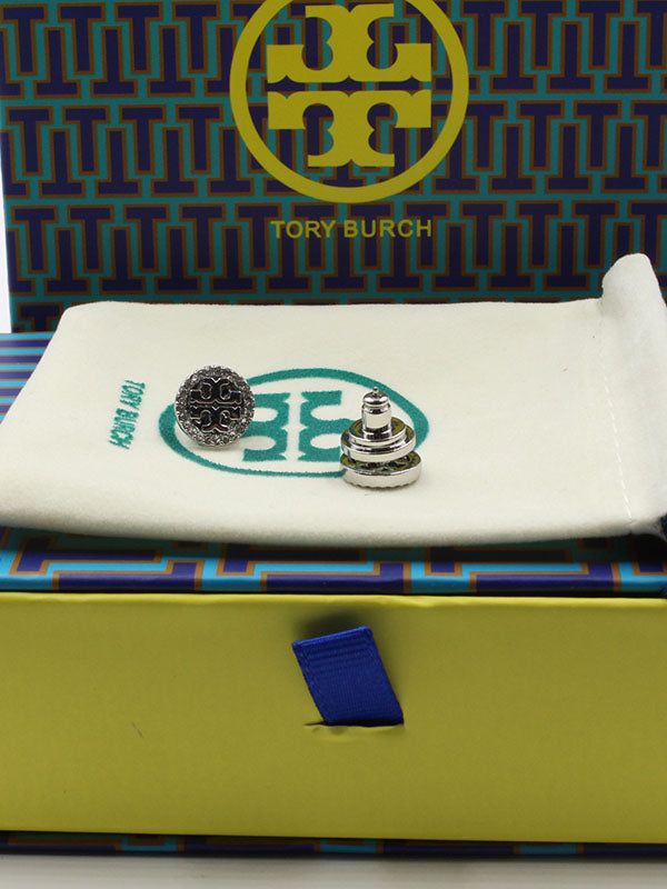 حلق توري بورش سيركل لوقو صغير حلق tory burch