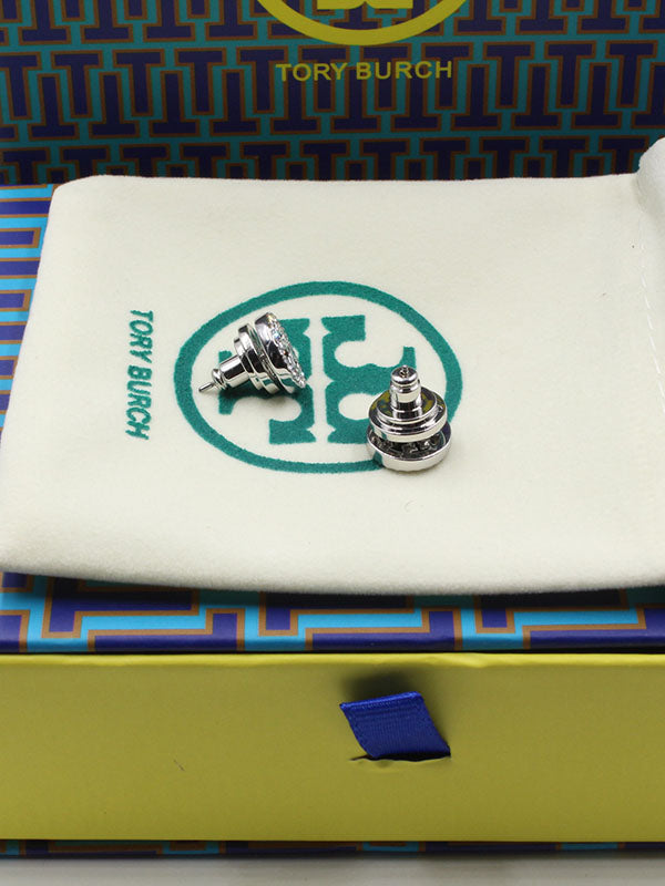 حلق توري بورش سيركل لوقو صغير حلق tory burch