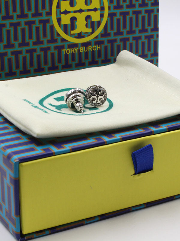 حلق توري بورش سيركل لوقو صغير حلق tory burch