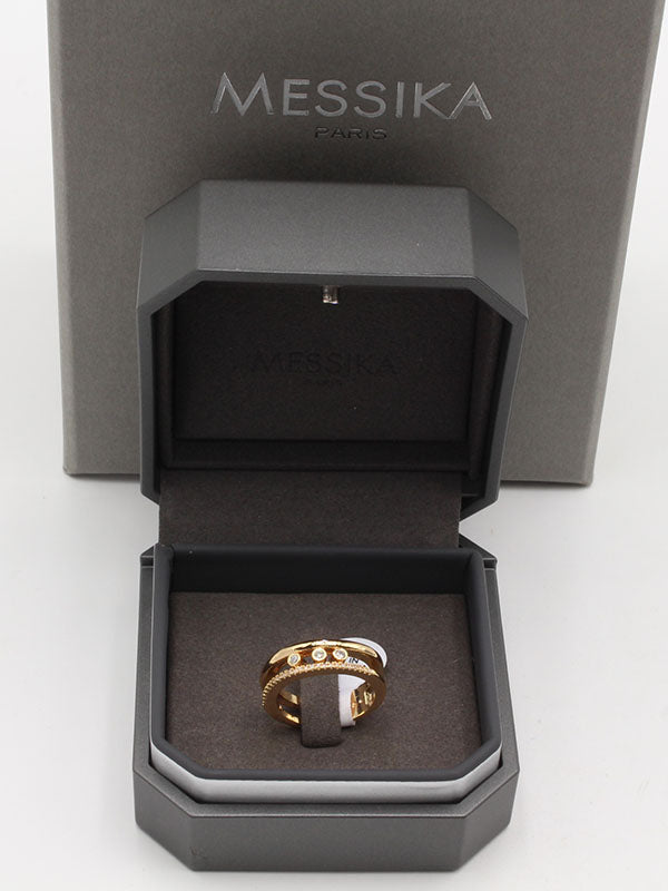 خاتم ميسيكا زركون ميتال لاينز خواتم messika