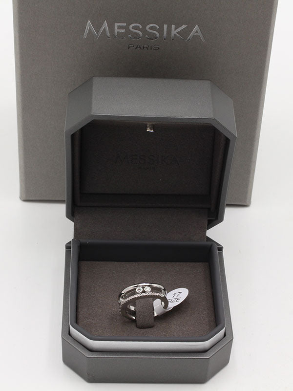 خاتم ميسيكا زركون ميتال لاينز خواتم messika