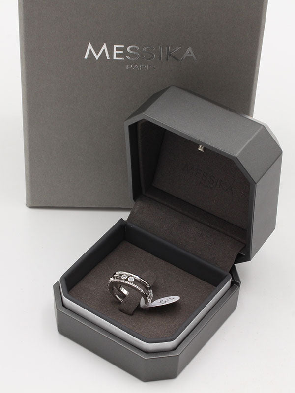 خاتم ميسيكا زركون ميتال لاينز خواتم messika
