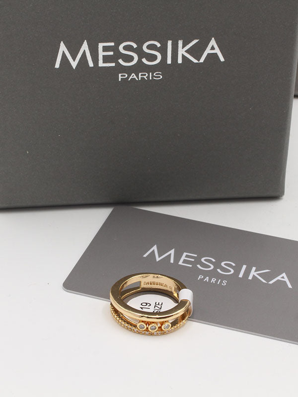 خاتم ميسيكا زركون ميتال لاينز خواتم messika ذهبي 6
