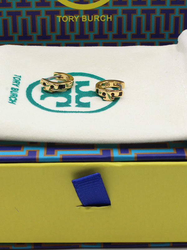 حلق توري بورش سيركل لوقو صغير حلق tory burch