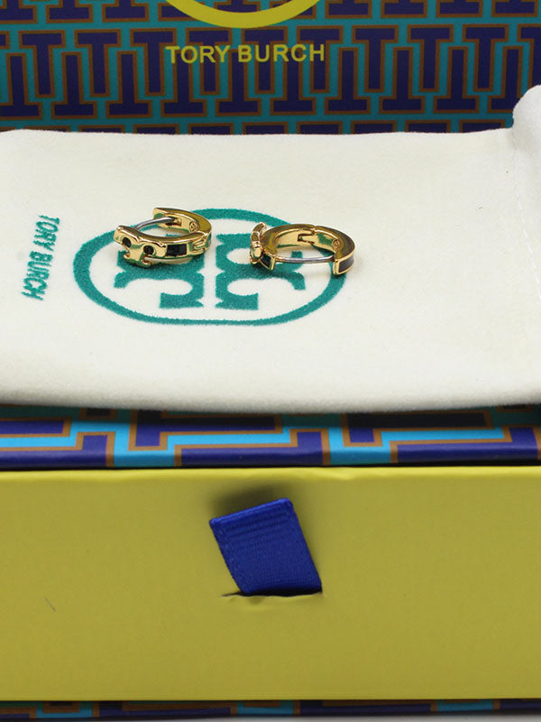حلق توري بورش سيركل لوقو صغير حلق tory burch