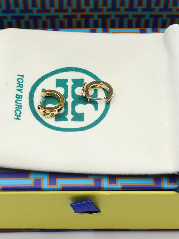 حلق توري بورش سيركل لوقو صغير حلق tory burch