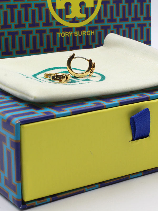 حلق توري بورش سيركل لوقو صغير حلق tory burch