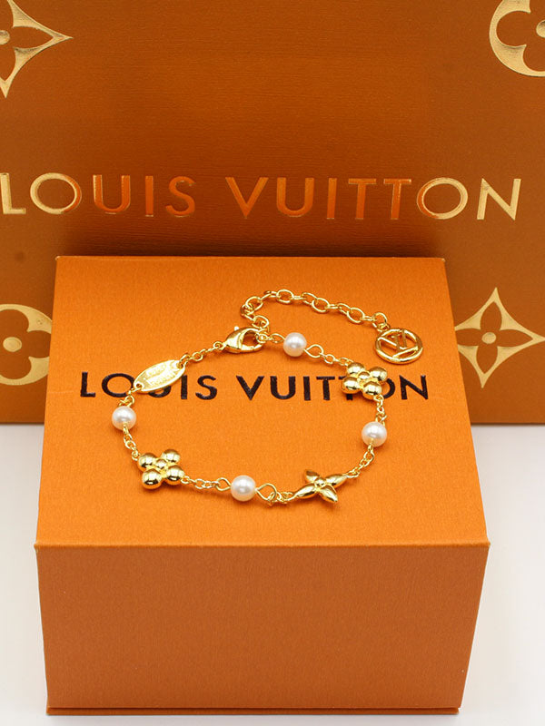 اسواره لويس فيتون ملتي بيرل اسواره louis vuitton ذهبي