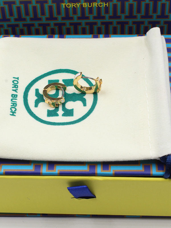 حلق توري بورش سيركل لوقو صغير حلق tory burch