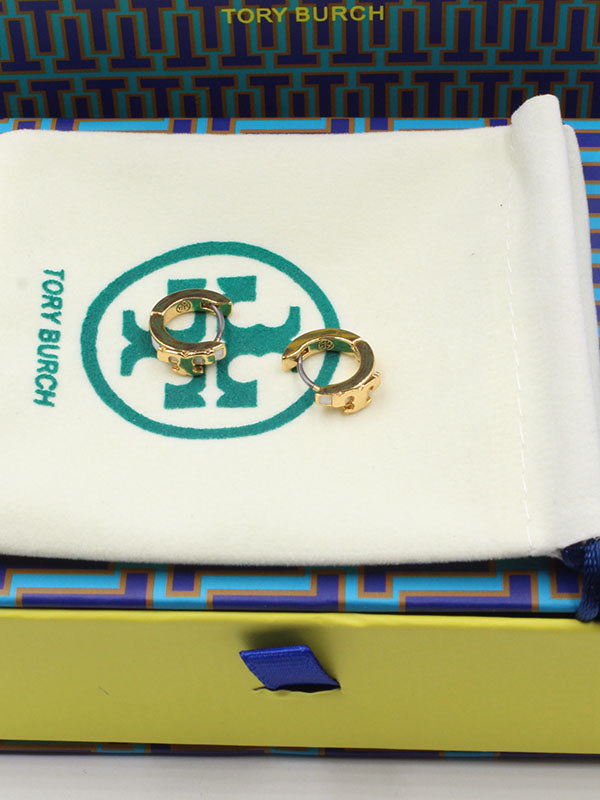 حلق توري بورش سيركل لوقو صغير حلق tory burch