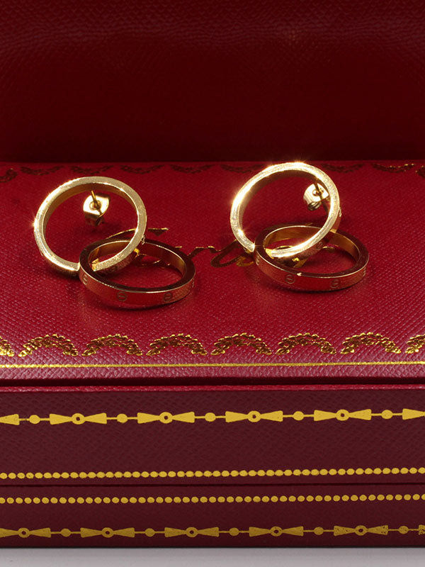 حلق كارتير لوف دوائر حلق CARTIER