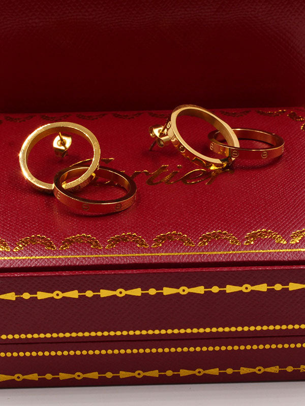 حلق كارتير لوف دوائر حلق CARTIER