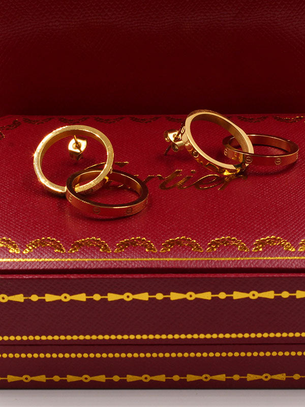 حلق كارتير لوف دوائر حلق CARTIER
