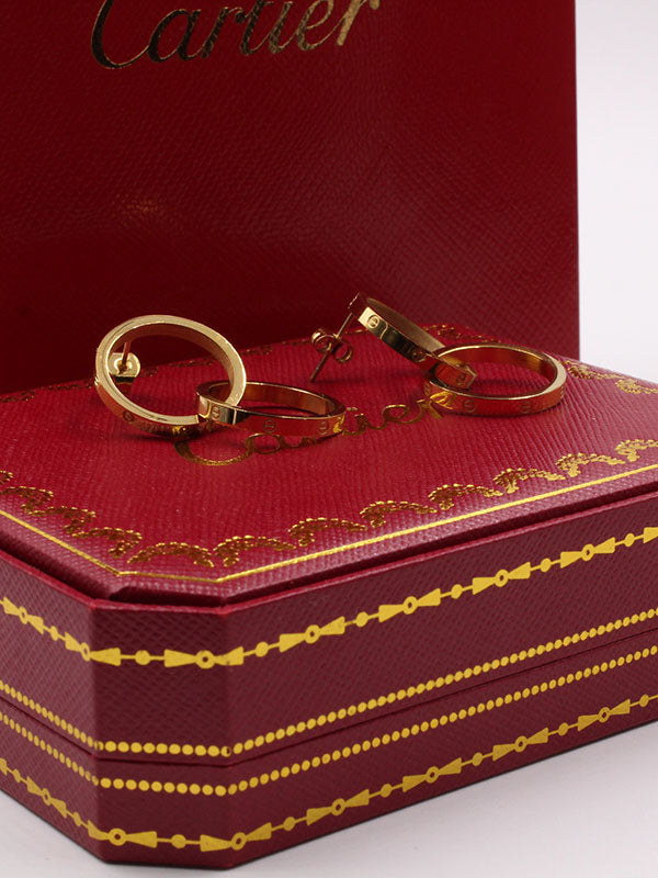 حلق كارتير لوف دوائر حلق CARTIER