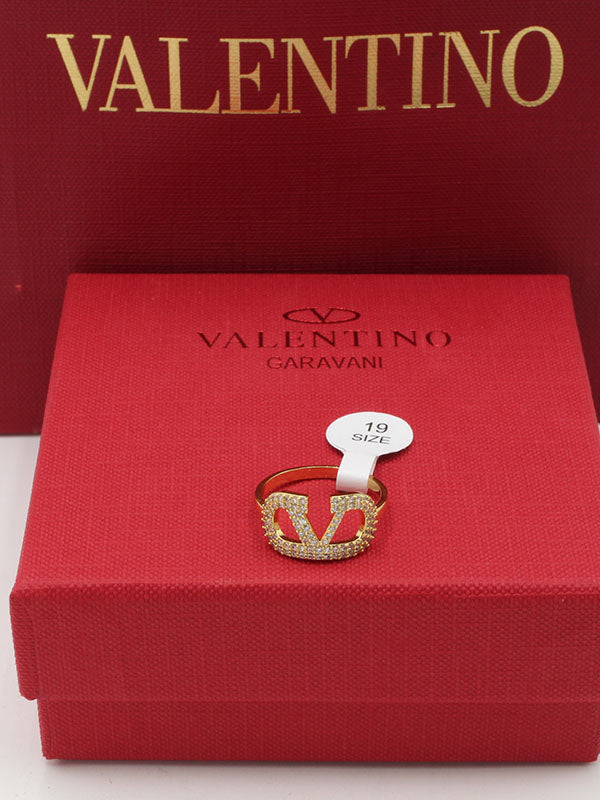 خاتم فالنتينو زركون وسط خواتم VALENTINO