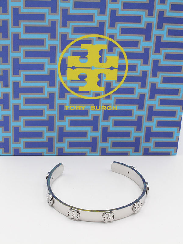 اسواره توري بورش بنقل لوقو اسواره tory burch فضي