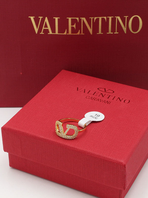 خاتم فالنتينو زركون وسط خواتم VALENTINO