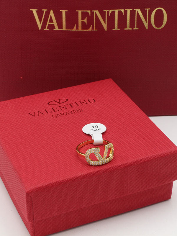 خاتم فالنتينو زركون وسط خواتم VALENTINO