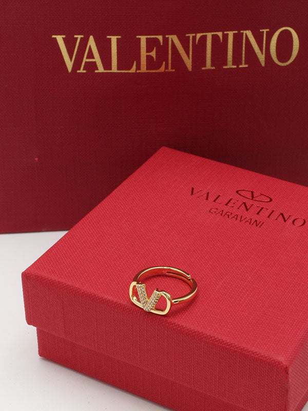 خاتم فالنتينو زركون صغير خواتم VALENTINO