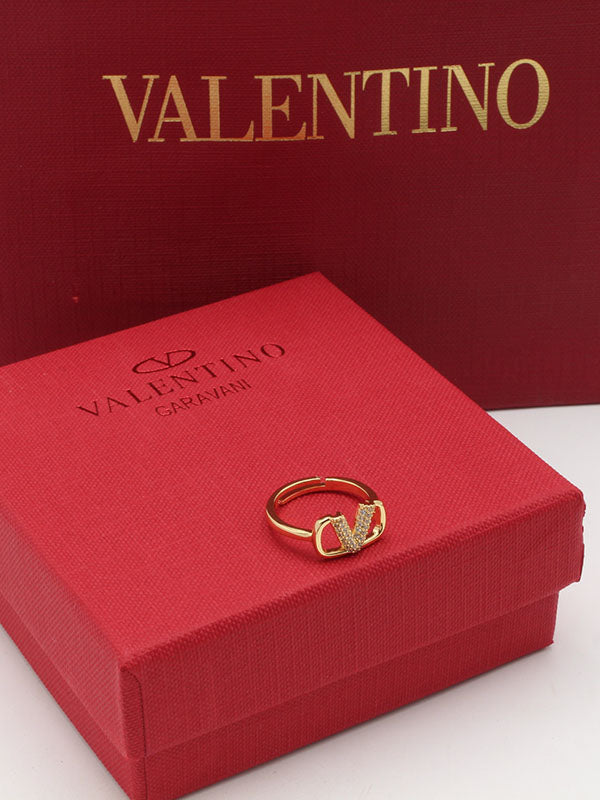 خاتم فالنتينو زركون صغير خواتم VALENTINO