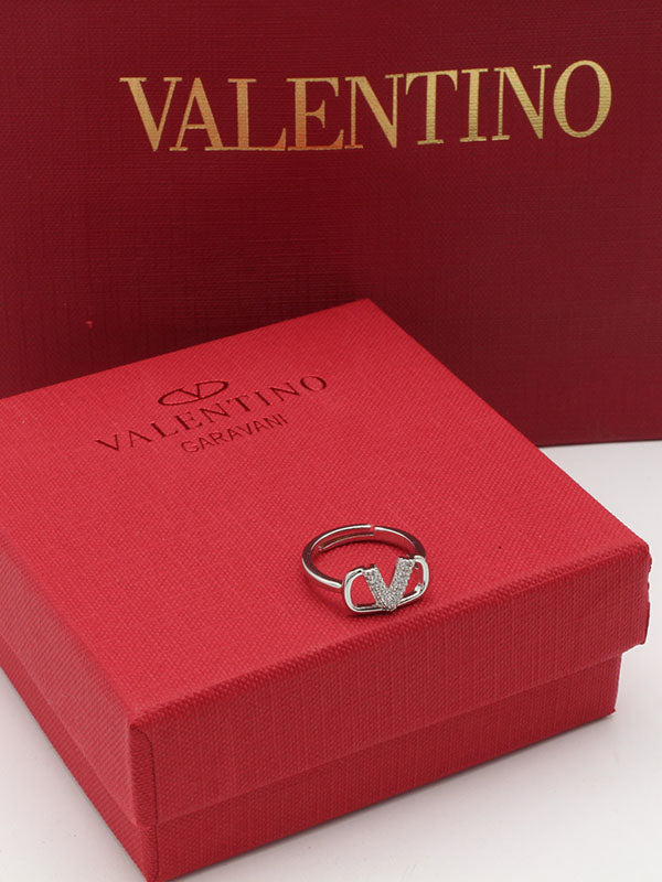 خاتم فالنتينو زركون صغير خواتم VALENTINO