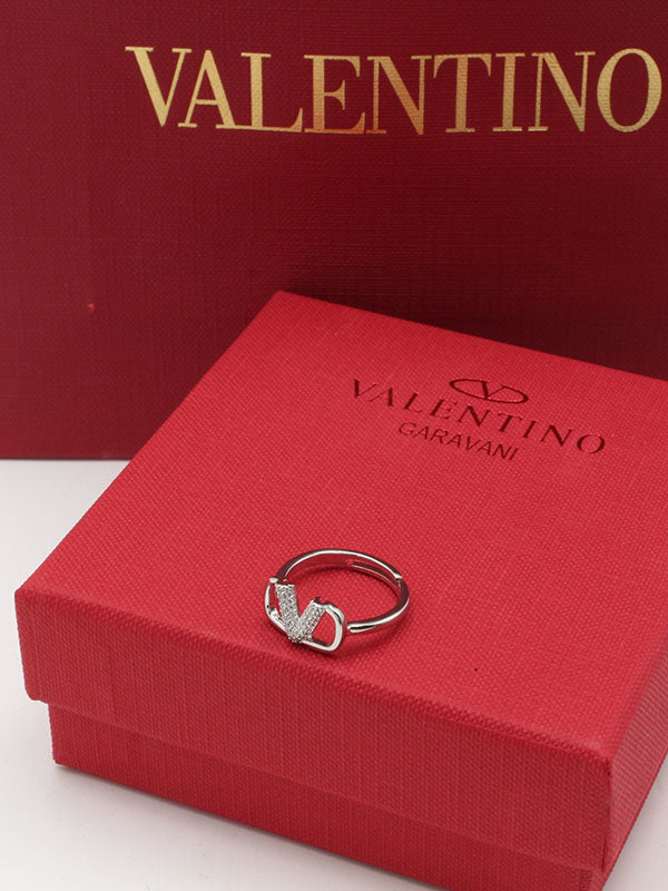 خاتم فالنتينو زركون صغير خواتم VALENTINO