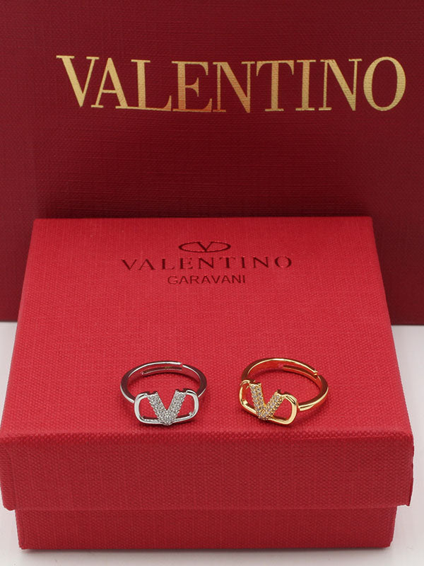 خاتم فالنتينو زركون صغير خواتم VALENTINO