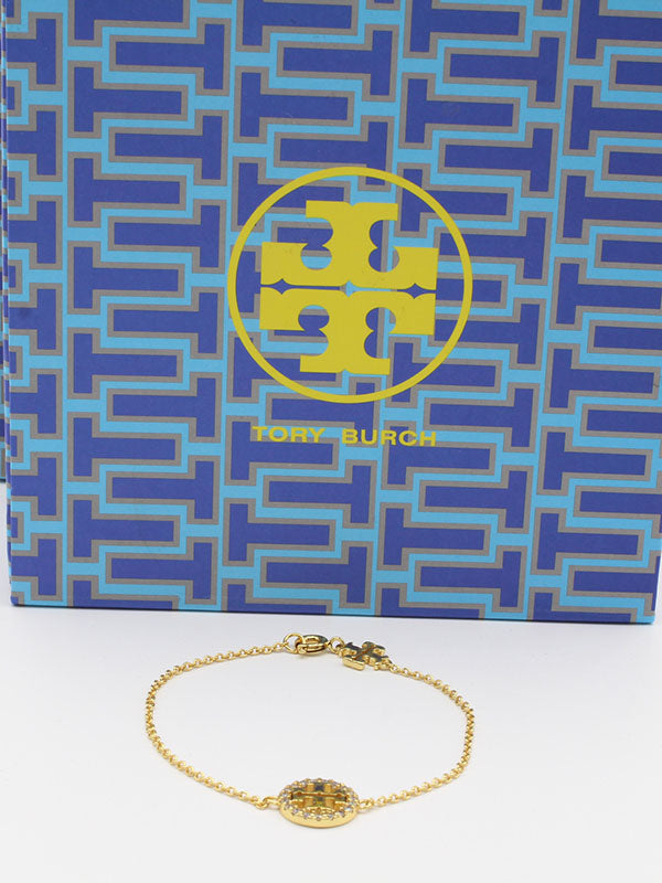 اسواره توري بورش ناعمة زركون لوقو اسواره tory burch
