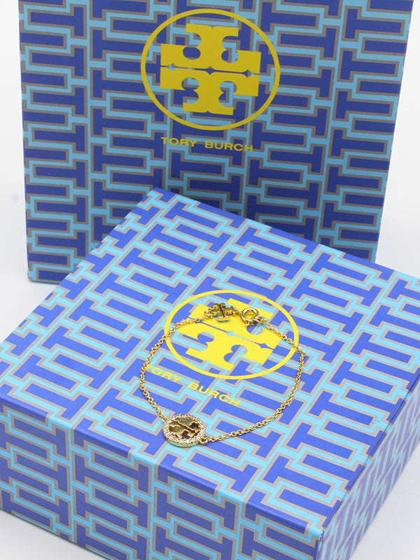 اسواره توري بورش ناعمة زركون لوقو اسواره tory burch