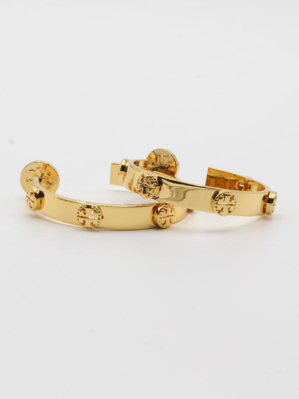 حلق توري بورش سيركل لوقو كبير حلق tory burch