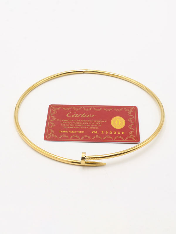 عقد كارتير طوق لوقو سلسال CARTIER ذهبي