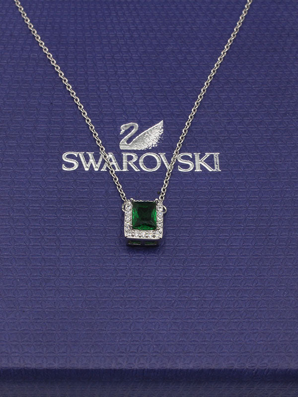 سلسال قرين سكوير ستون زركون سلسال Swarovski