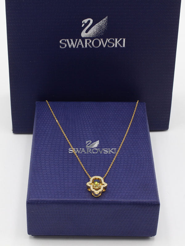 سلسال سواروفسكي كف ذهبي سلسال Swarovski