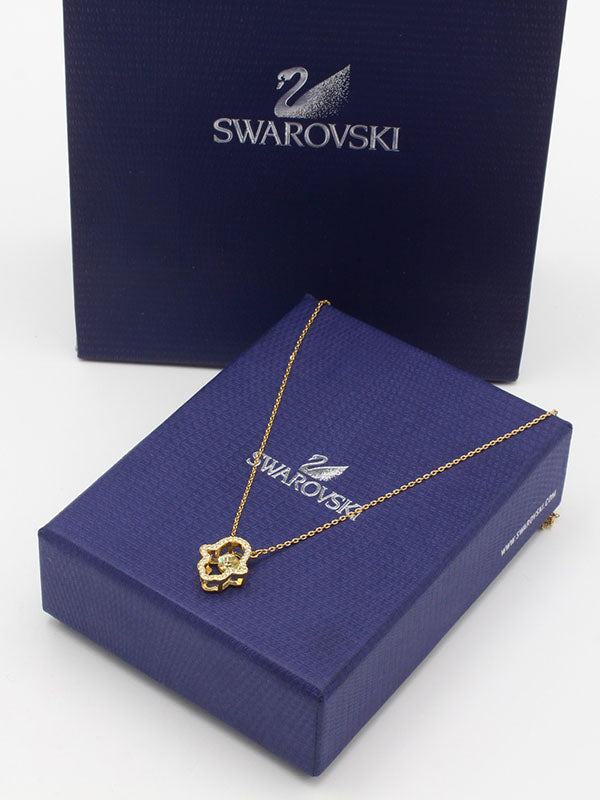 سلسال سواروفسكي كف ذهبي سلسال Swarovski