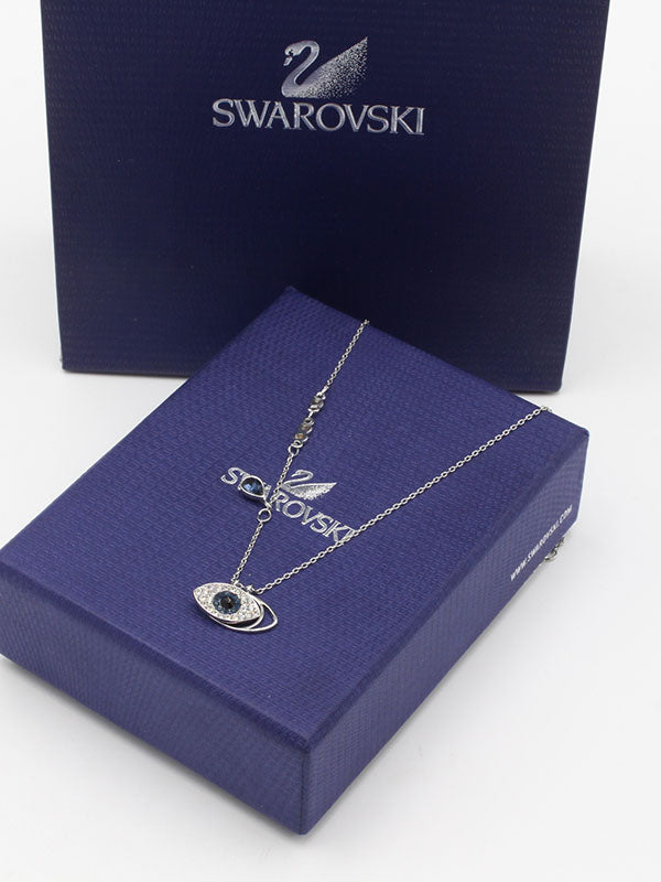 سلسال سواروفسكي كي روز اند سلفر سلسال Swarovski