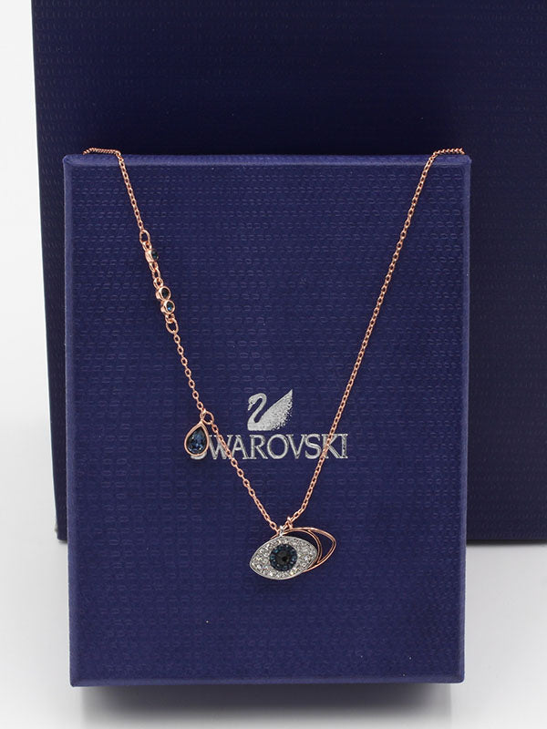 سلسال سواروفسكي كي روز اند سلفر سلسال Swarovski