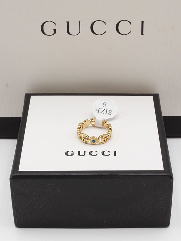 دبلة قوتشي ملونه ناعمة خواتم gucci