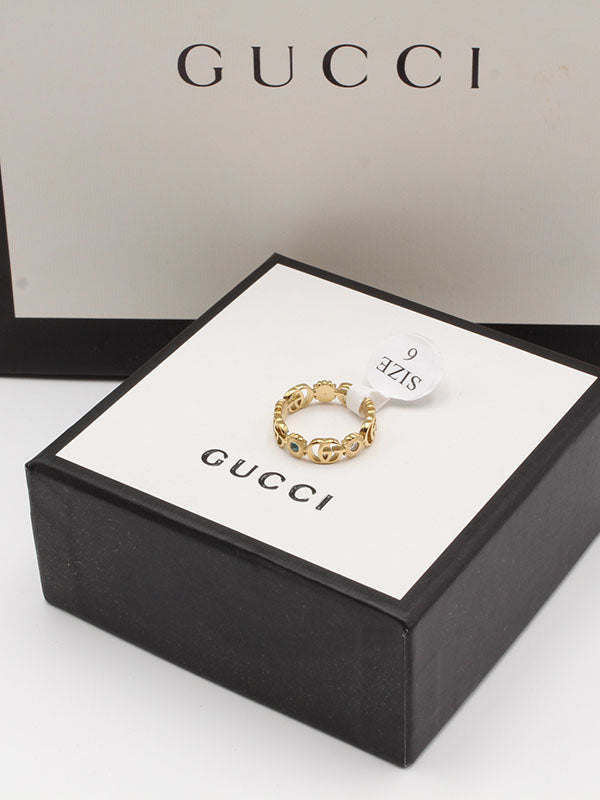 دبلة قوتشي ملونه ناعمة خواتم gucci
