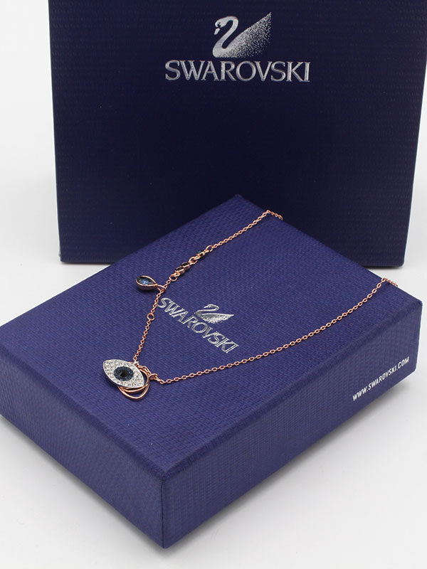 سلسال سواروفسكي كي روز اند سلفر سلسال Swarovski