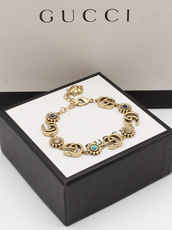 اسوارة قوتشي احجار ملونة اسواره gucci