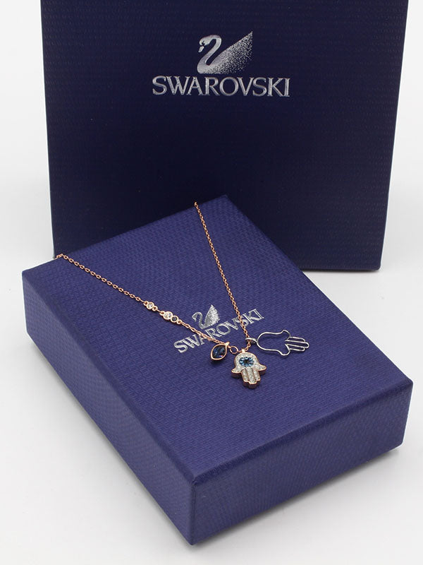 سلسال سواروفسكي هاندز روز قولد سلسال Swarovski