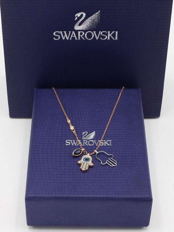 سلسال سواروفسكي هاندز روز قولد سلسال Swarovski روز قولد