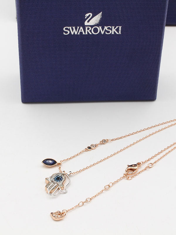 سلسال سواروفسكي هاندز روز قولد سلسال Swarovski