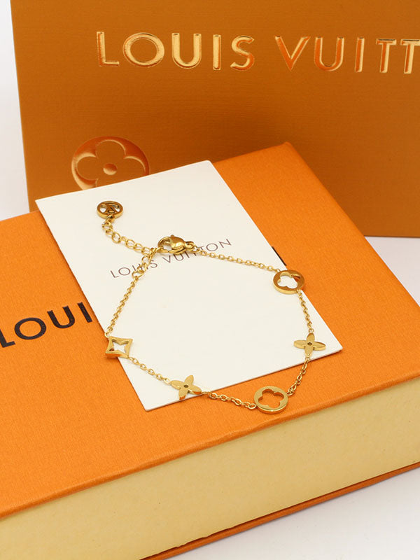 اساور لويس فيتون مدور لوقو ناعمة 95 اسواره louis vuitton ذهبي