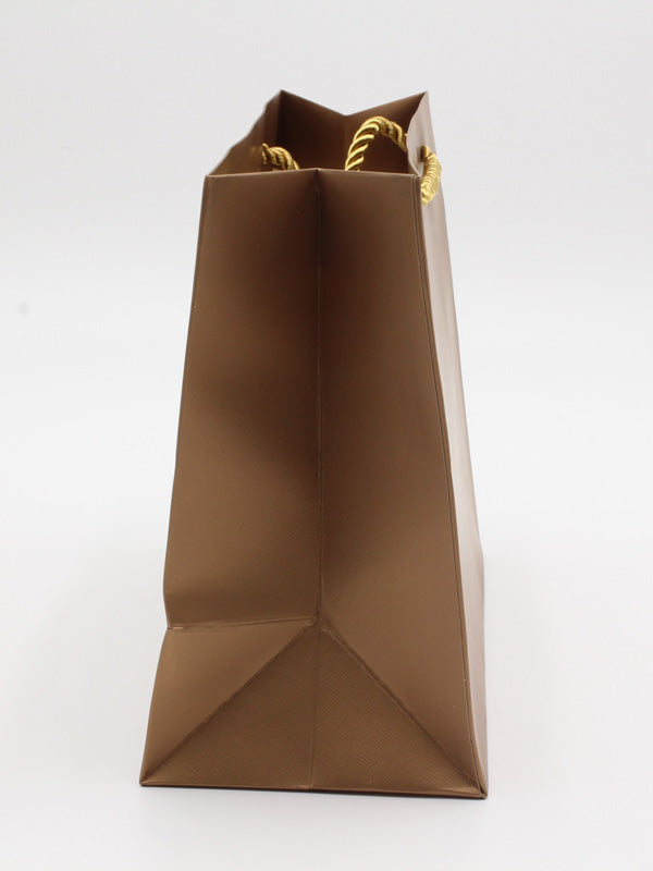 كيس كرتون بني هدايا متوفر 2 لون
