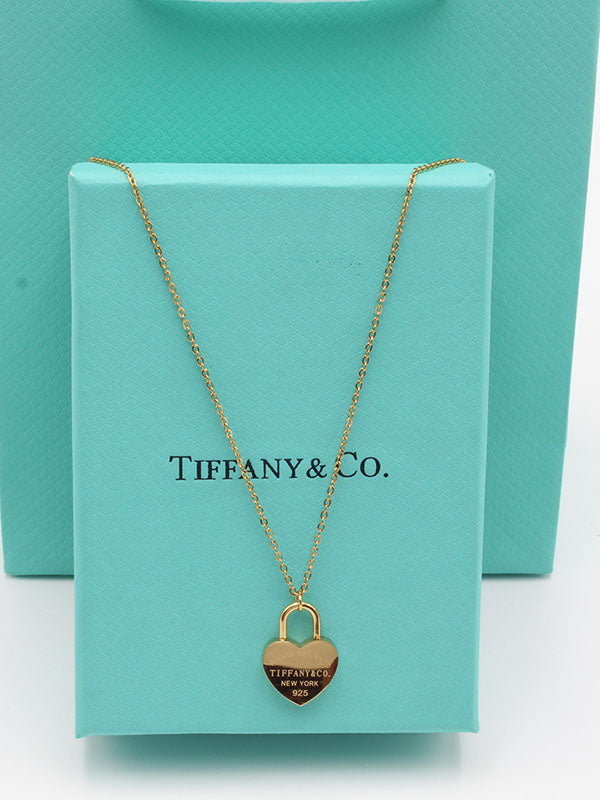 سلسال تيفاني هارت ناعم سلسال tiffany ذهبي