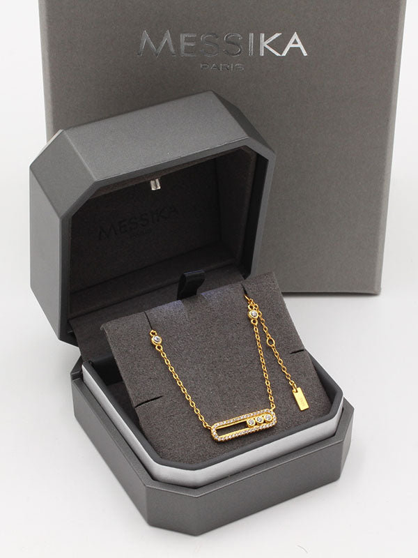 سلسال ميسيكا لونق فل زركون سلسال Swarovski